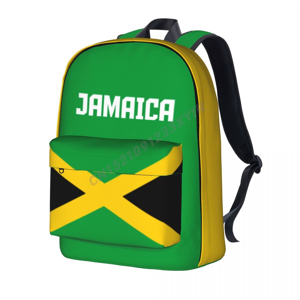 Phone Cases Jamaica - Mochila unissex com bandeira jamaicana, mochila