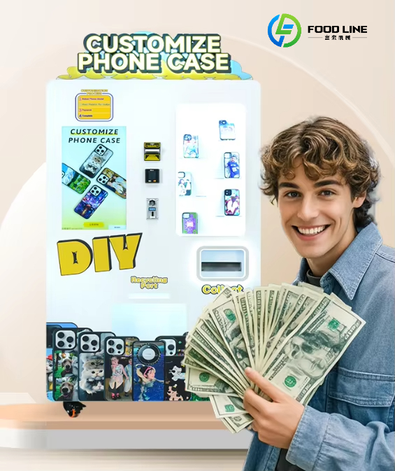 Phone Cases Vending Machine - Nova Máquina de Venda Automática de