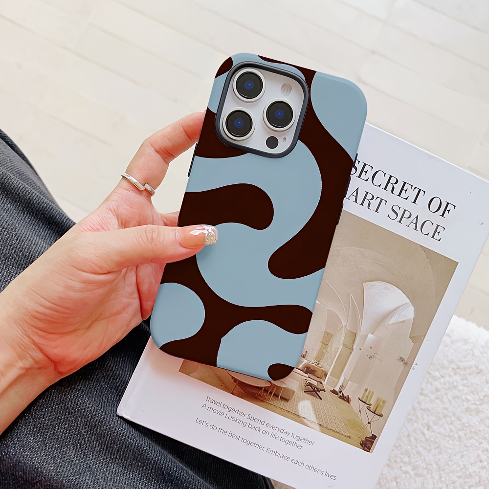 Phone Cases Brown - Capa de Celular Abstrata Marrom e