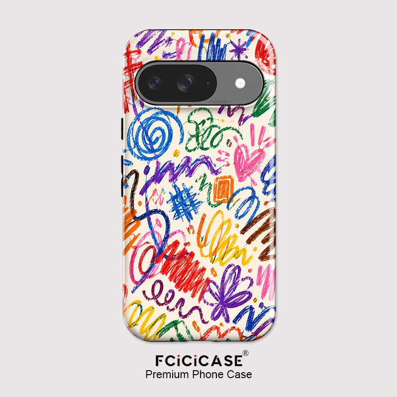Phone Cases Google Pixel 9 - Capa de Telefone Fcicicase com Pintura