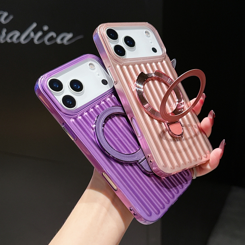 Ring Stand Case - Capa Magnética de Luxo com Suporte