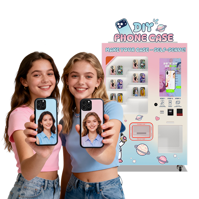 Phone Cases Vending Machine - Máquina de Impressão Automática UV para