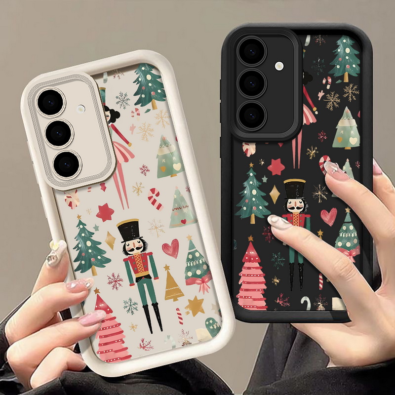 Phone Cases Galaxy A17 - Criativo árvore de natal caso de