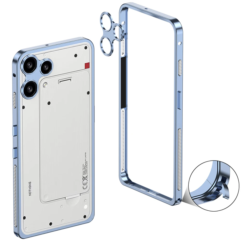 Phone Cases Nothing 3A - Protetor de Câmera em Metal de
