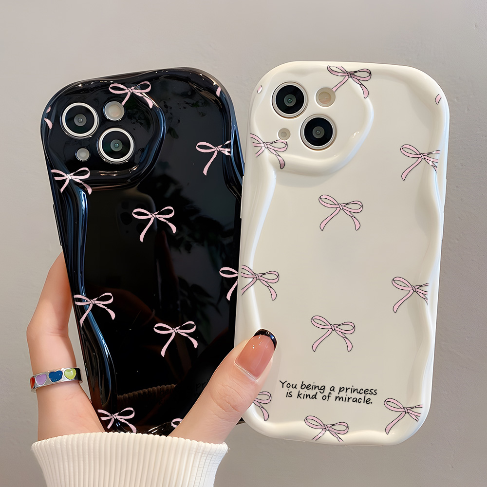 Phone Cases Dior - Arco ondulado borda caso de telefone