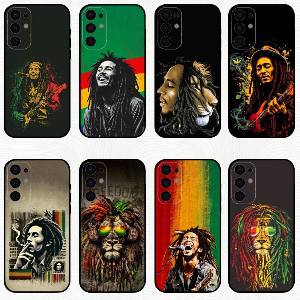 Phone Cases Jamaica - J-Jamaica Bob M-Marley Lion Capa de