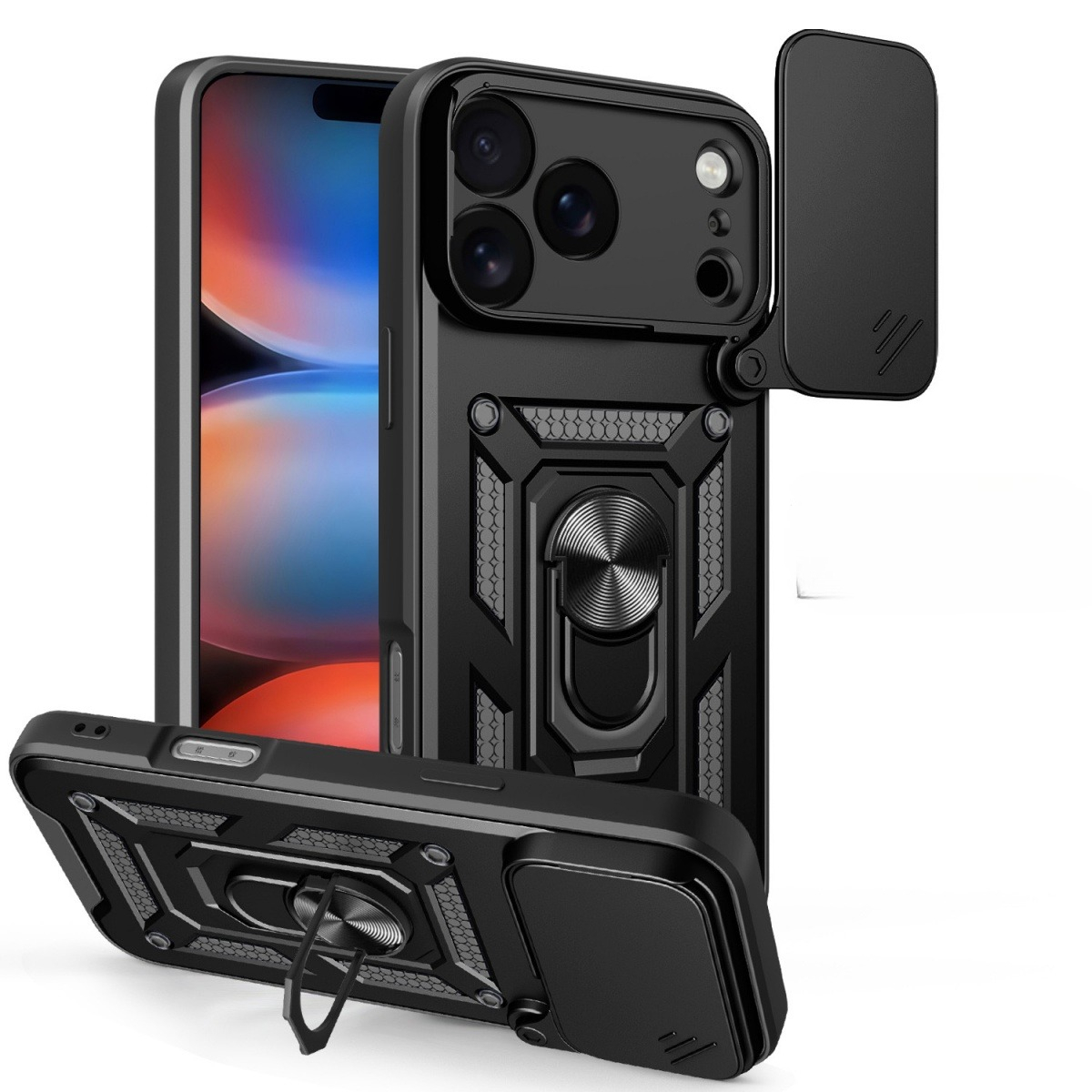 Ring Stand Case - Capa à prova de choque para