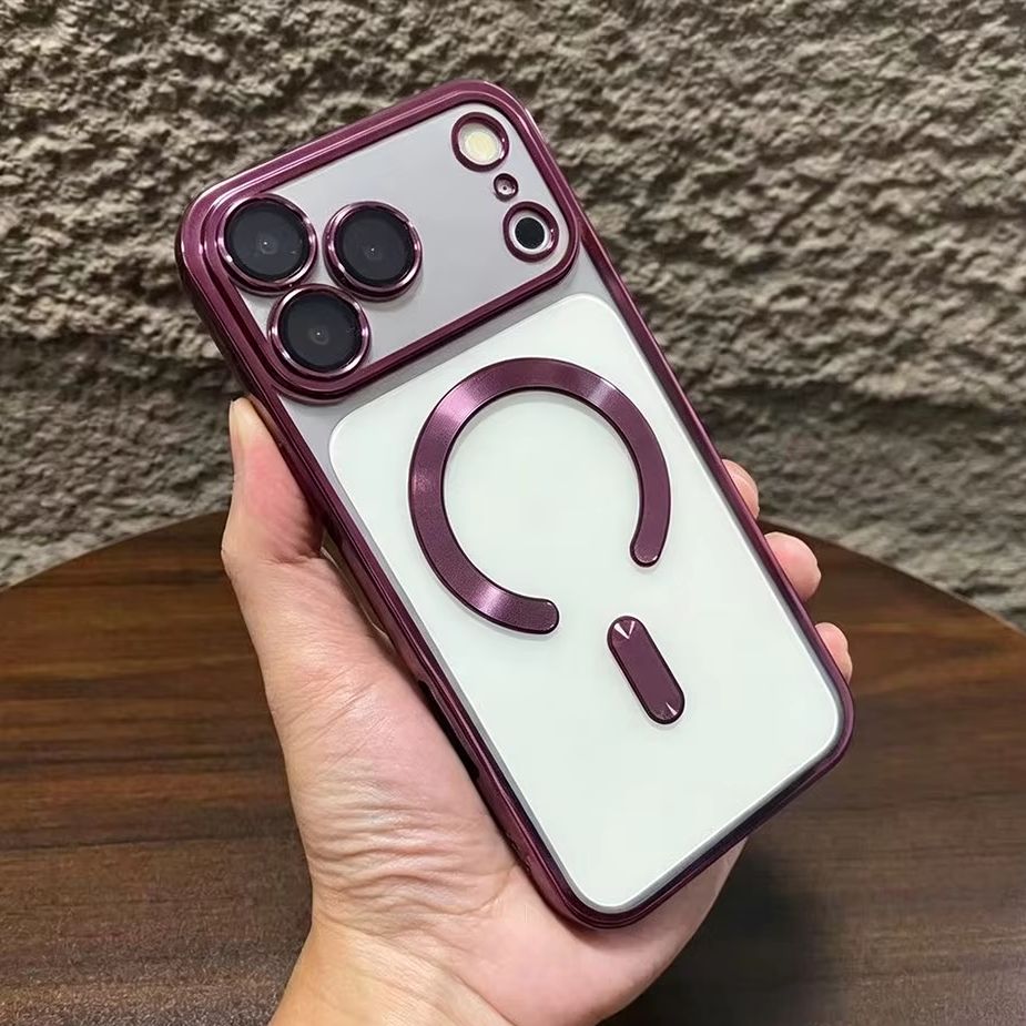 Clear Magsafe Case - Capa Transparente com Revestimento para iPhone