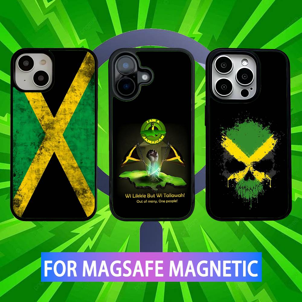 Phone Cases Jamaica - Capa de telefone com bandeira da