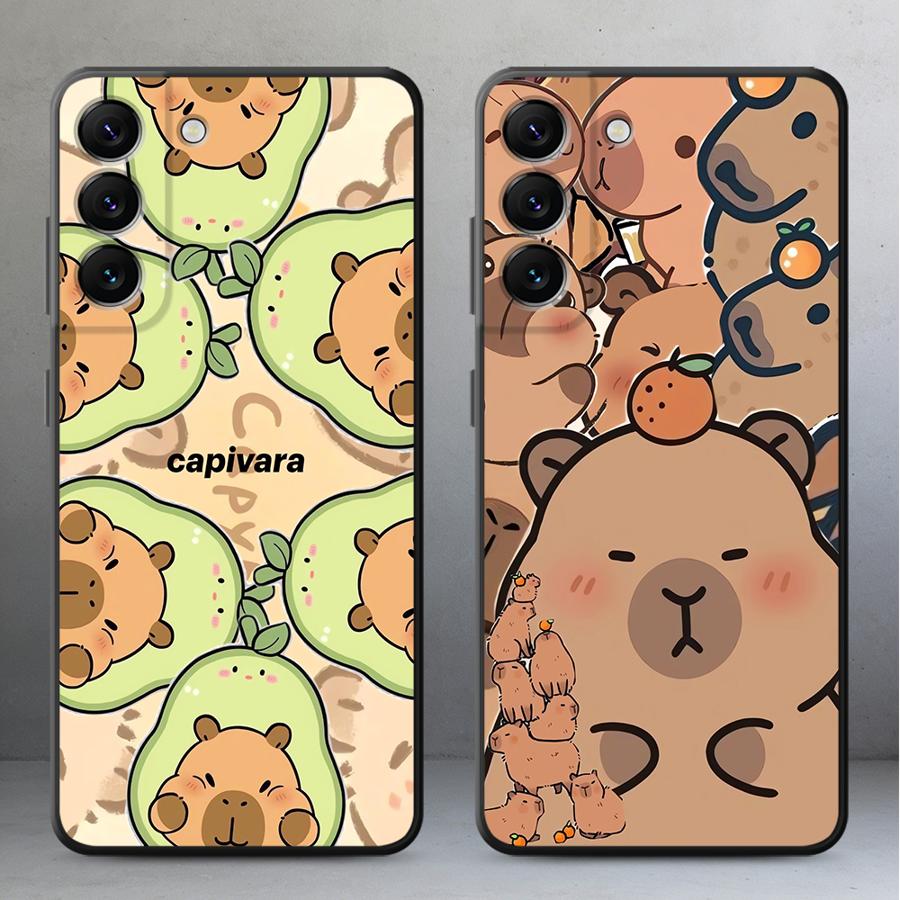 Samsung Galaxy A55 - Capa de Telefone Colorida de Capivara