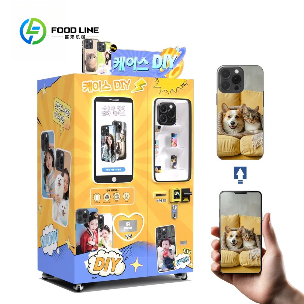 Phone Cases Vending Machine - Máquina de Impressão de Capas de