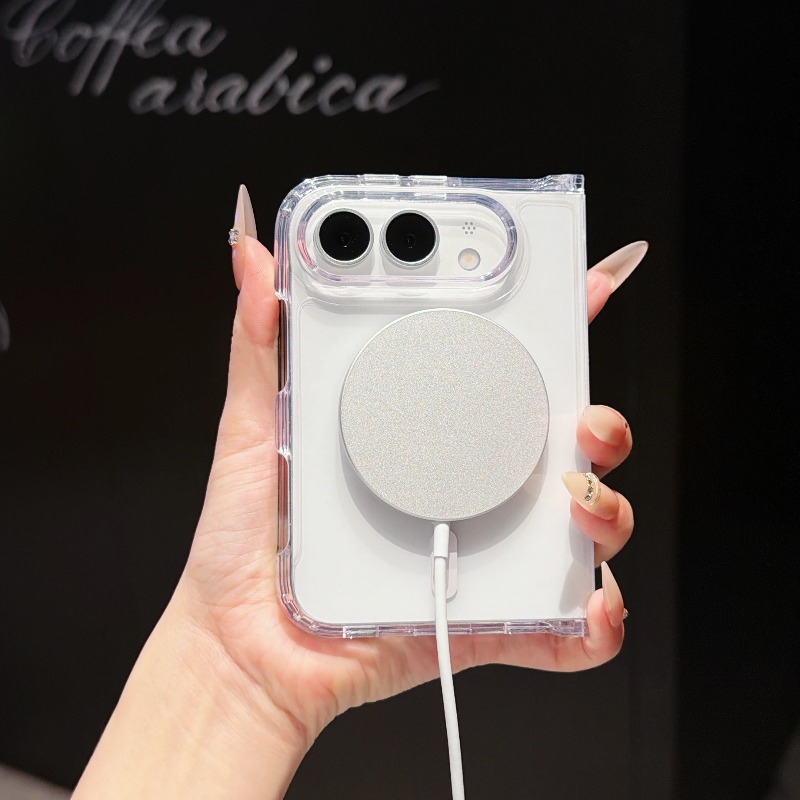 Capa magnética à prova de choq - Clear Magsafe Case avaliação e preço