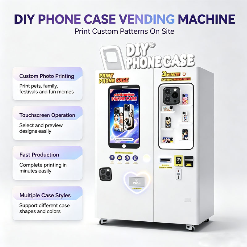 Máquina de Impressão Automátic - Phone Cases Vending Machine avaliação e preço