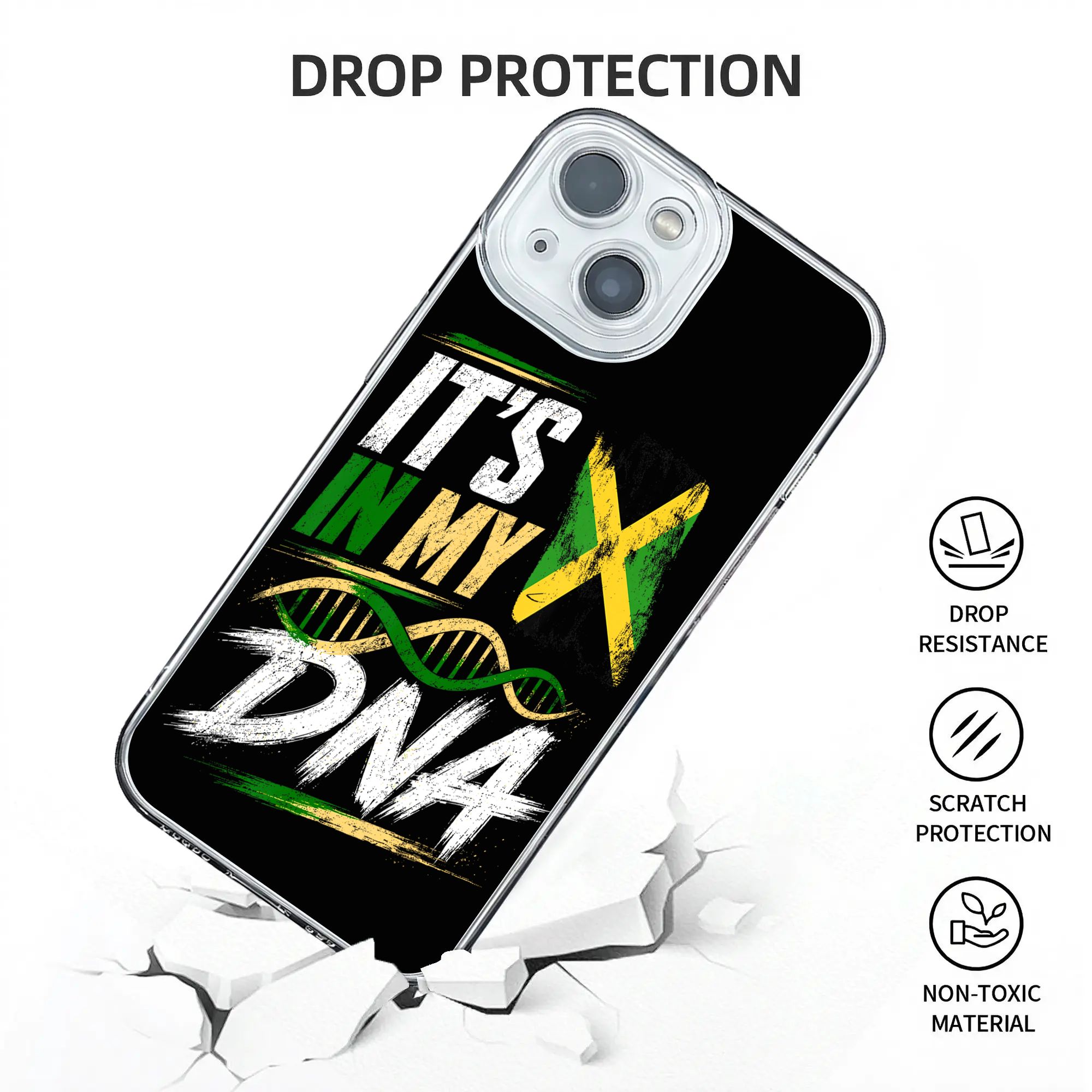 Nova Capa de Celular Estética  - Phone Cases Jamaica avaliação e preço