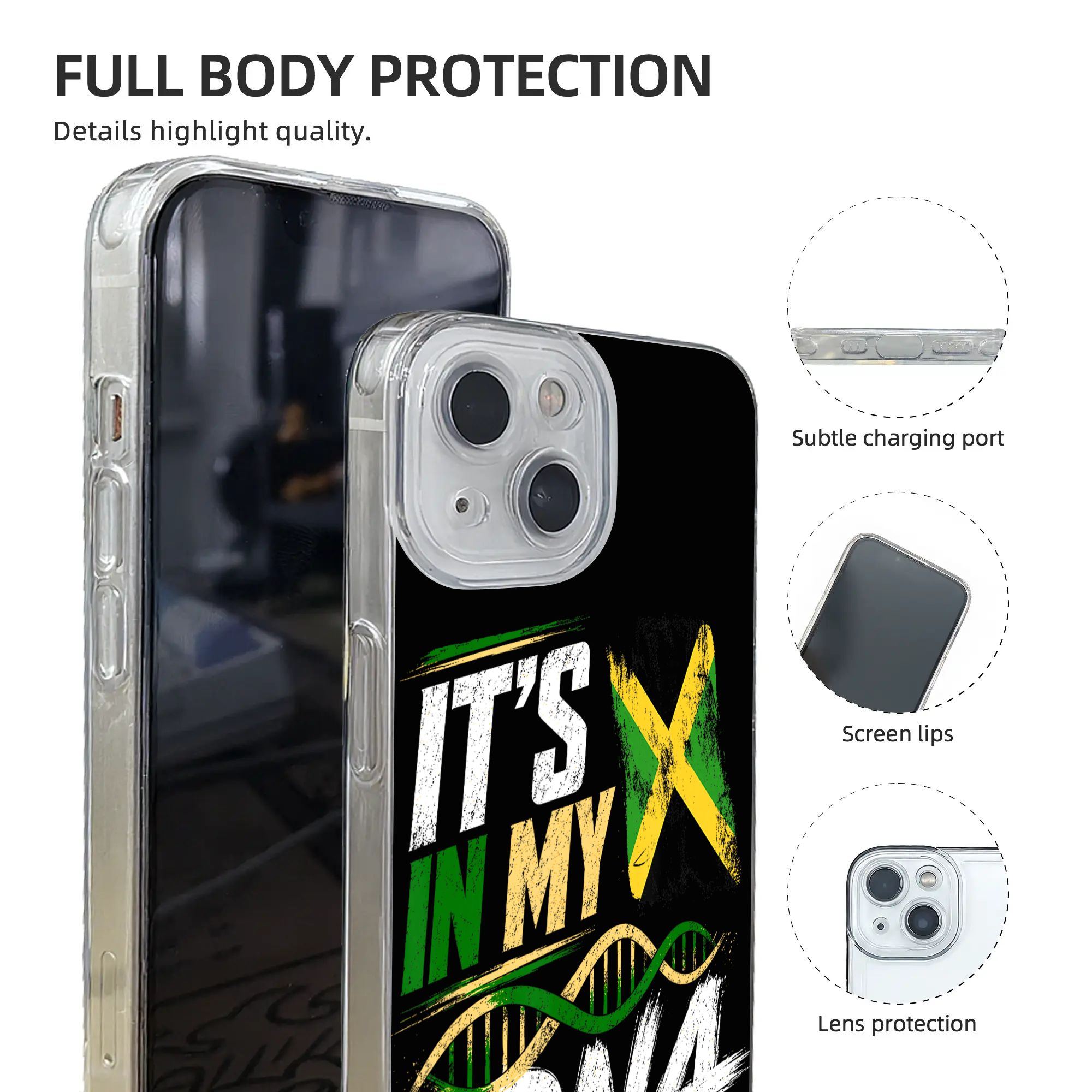 Nova Capa de Celular Estética  - Phone Cases Jamaica avaliação e preço