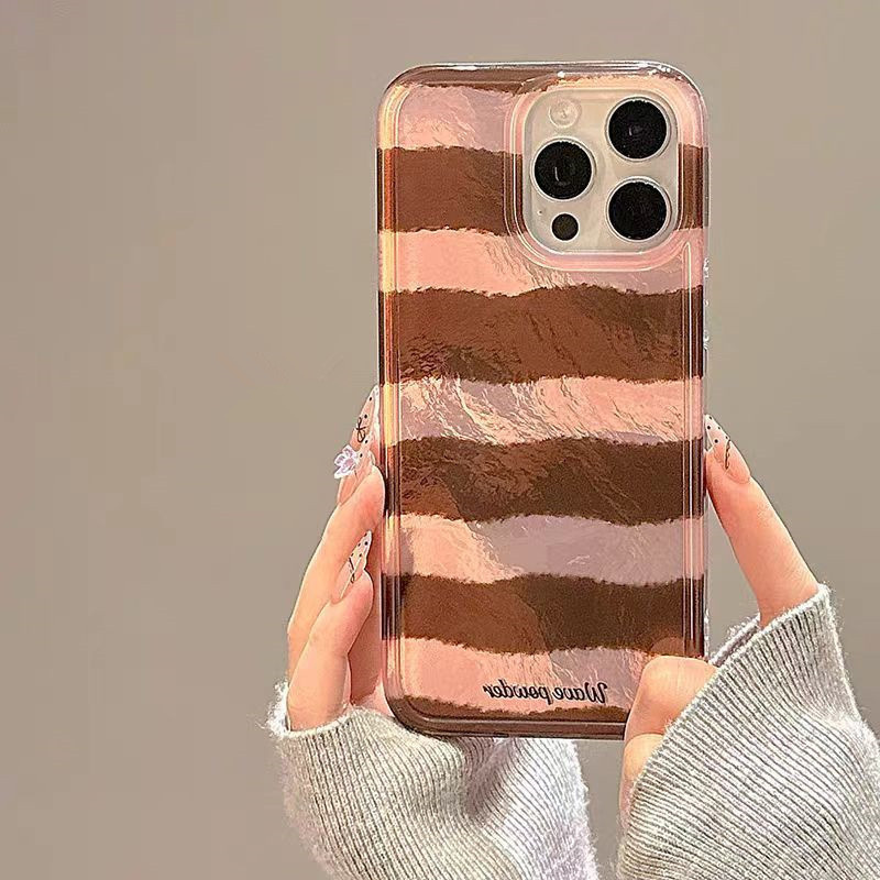 Capa Rígida com Estampa de Lis - Phone Cases Brown avaliação e preço