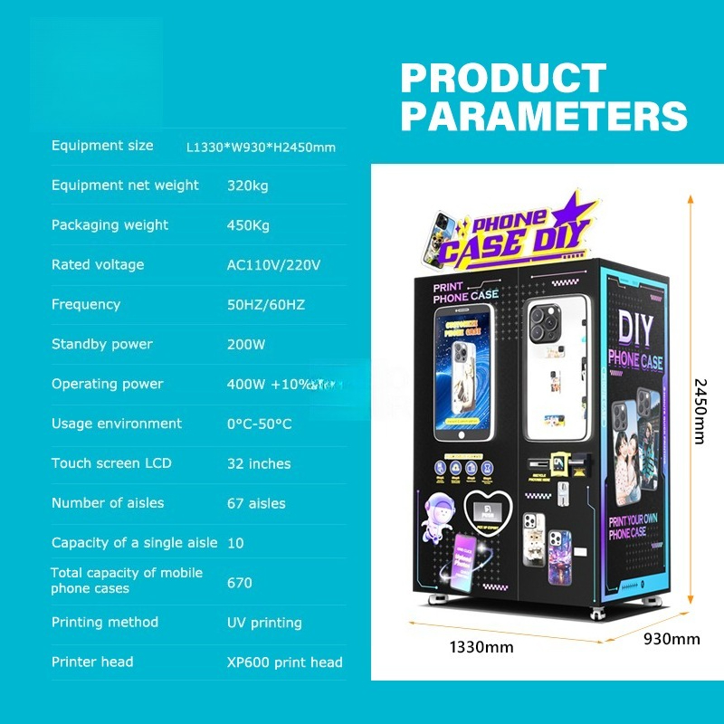 Impressora de Capas de Celular - Phone Cases Vending Machine avaliação e preço