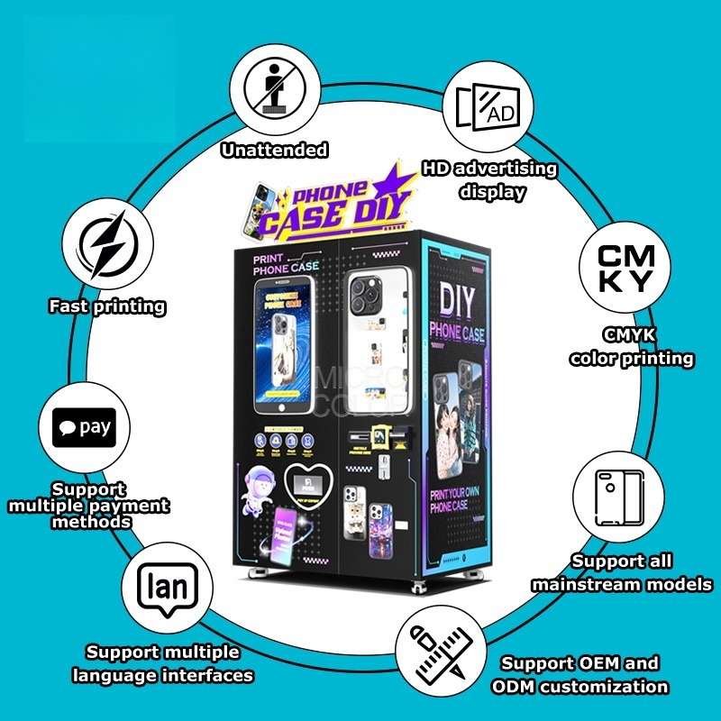Impressora de Capas de Celular - Phone Cases Vending Machine avaliação e preço