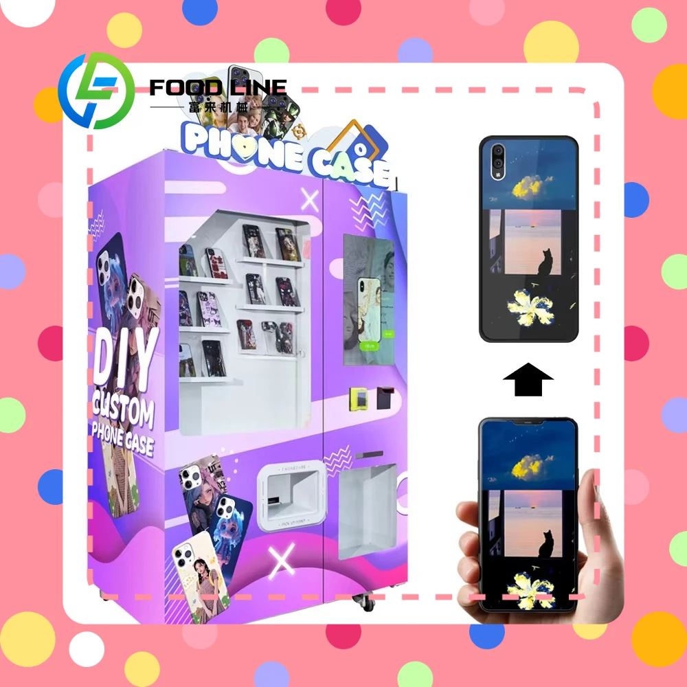 Máquina de Impressão UV para C - Phone Cases Vending Machine avaliação e preço