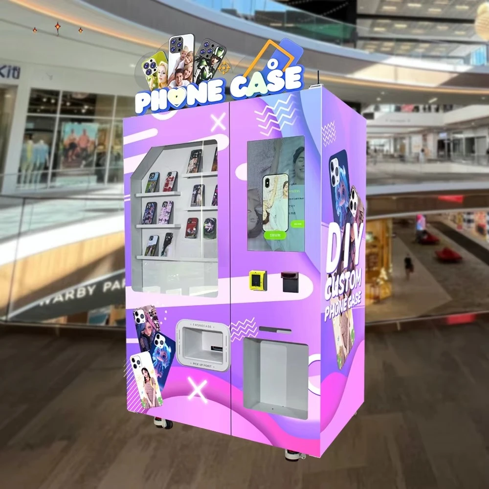 Máquina de Impressão UV para C - Phone Cases Vending Machine avaliação e preço