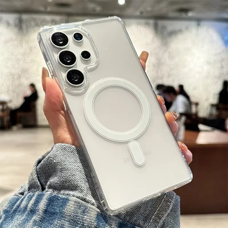 Capa Magnética para Carregamen - Clear Magsafe Case avaliação e preço