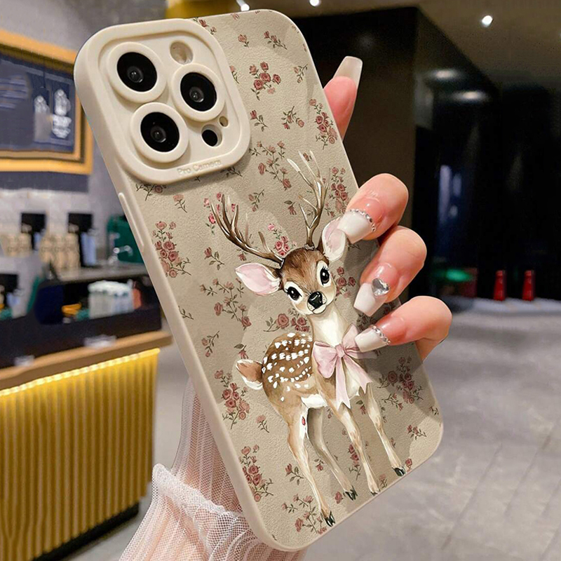 Para xiaomi 15t caso cervo pin - Phone Cases Brown avaliação e preço