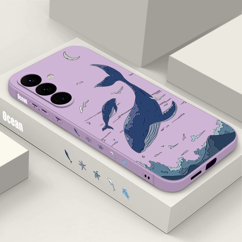 Capa de Celular Baleias para S - Phone Cases Galaxy A17 avaliação e preço