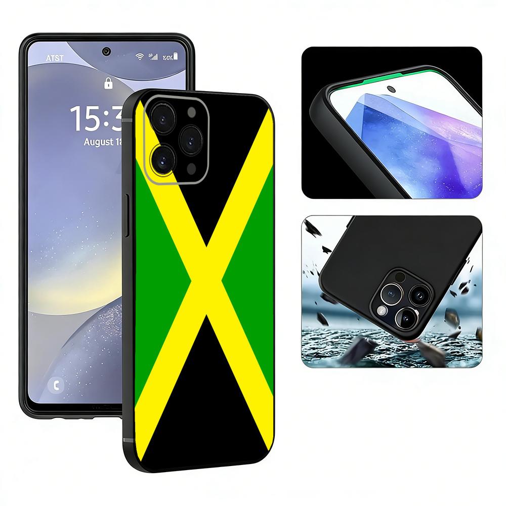 Capa de Telefone Preta em TPU  - Phone Cases Jamaica avaliação e preço