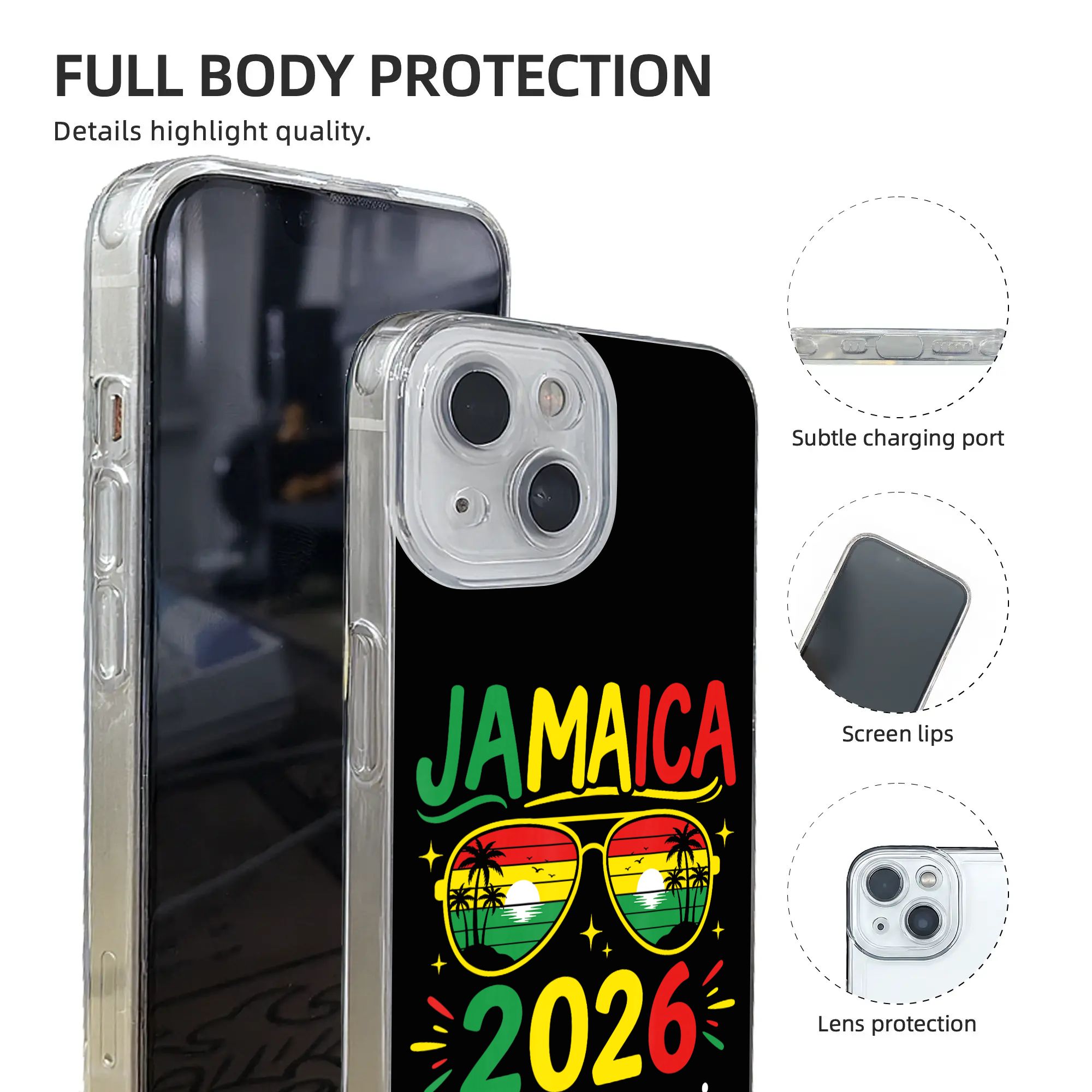 Capa de Celular Estética Kawai - Phone Cases Jamaica avaliação e preço