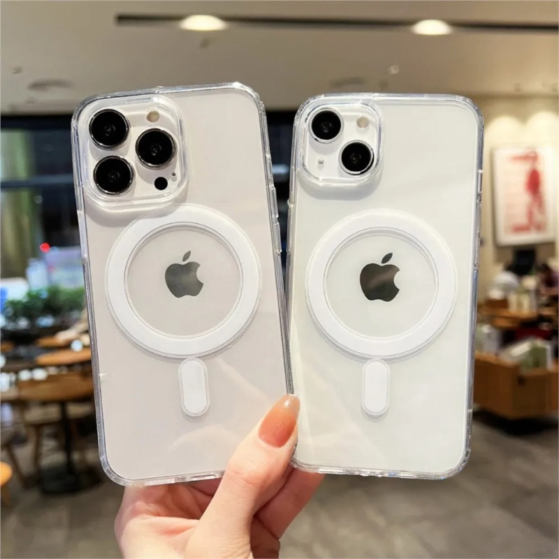 Capa Magnética Transparente Or - Clear Magsafe Case avaliação e preço