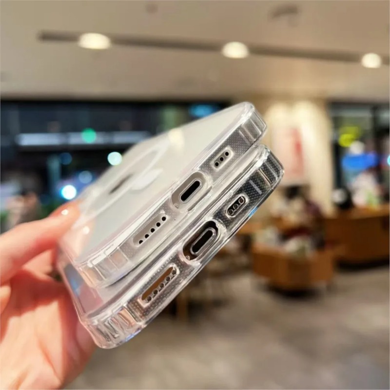 Capa Magnética Transparente Or - Clear Magsafe Case avaliação e preço
