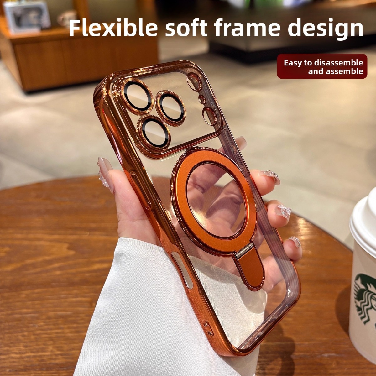 Capa de Telefone com Suporte M - Ring Stand Case avaliação e preço