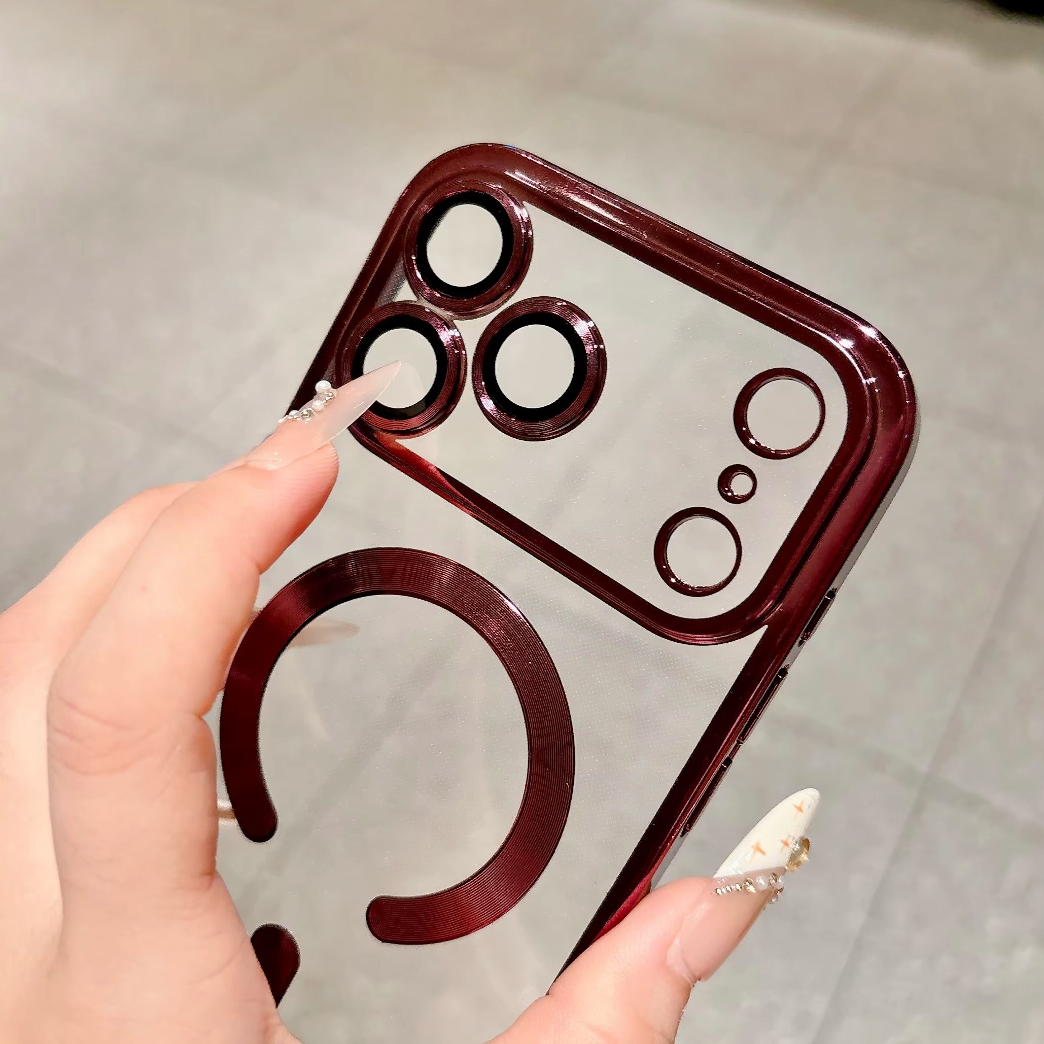 Capa Transparente com Revestim - Clear Magsafe Case avaliação e preço