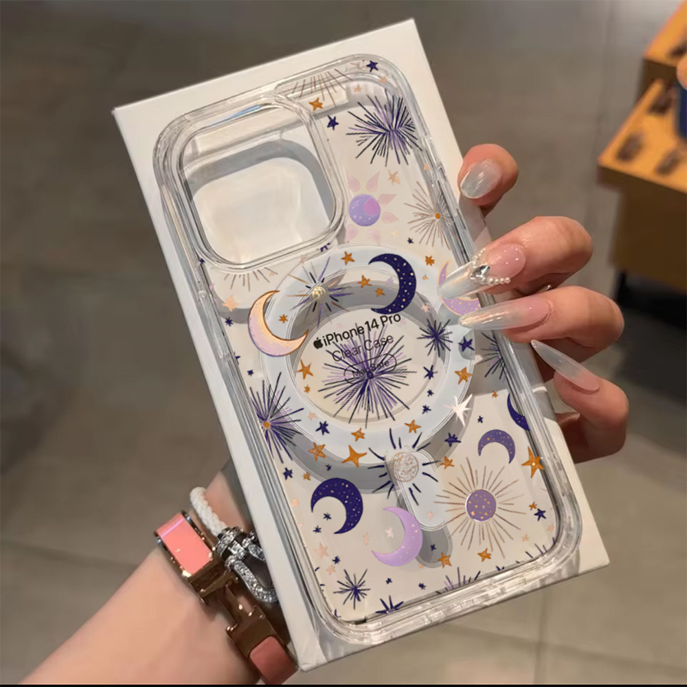 Capa de Telefone Romântica Sol - Clear Magsafe Case avaliação e preço