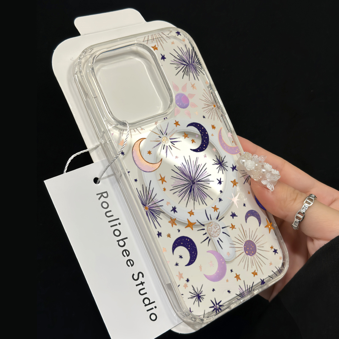 Capa de Telefone Romântica Sol - Clear Magsafe Case avaliação e preço