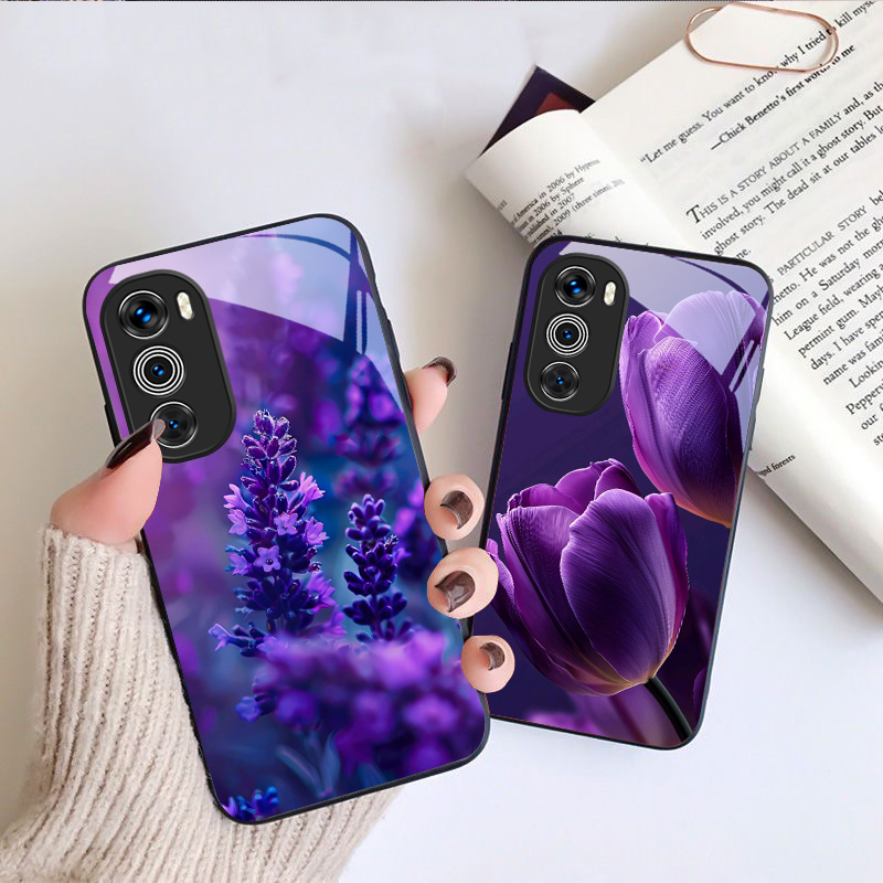 Padrão de tulipa roxa para mot - Phone Cases Moto G avaliação e preço