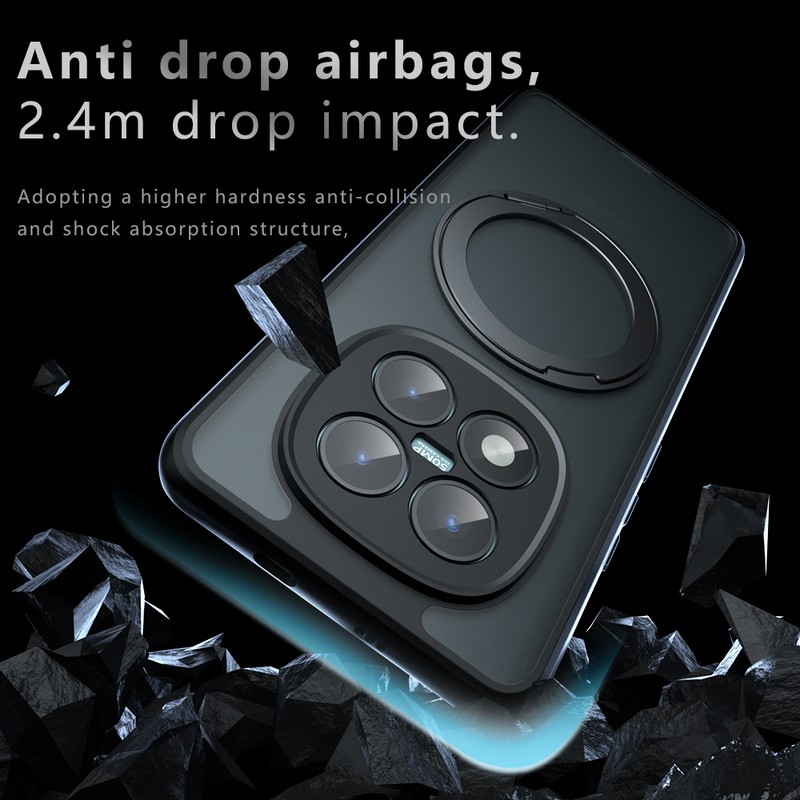 360 °   Capa Magnética Anticho - Ring Stand Case avaliação e preço