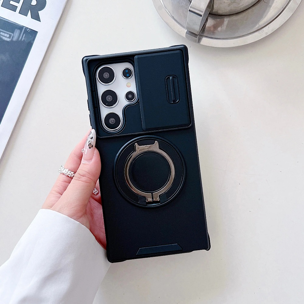 Capa à prova de choque com sup - Ring Stand Case avaliação e preço