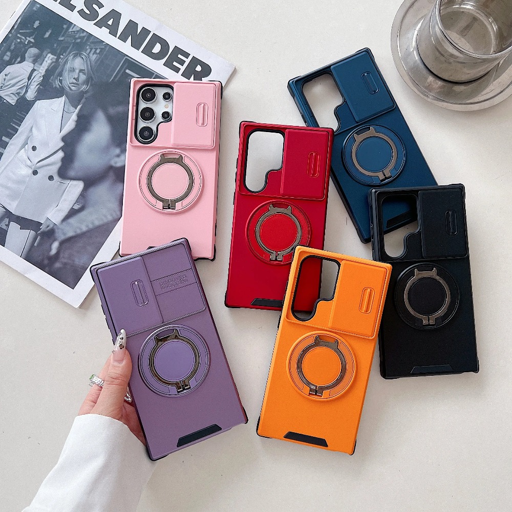 Capa à prova de choque com sup - Ring Stand Case avaliação e preço