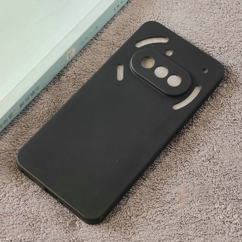 Preto fosco caso de silicone p - Phone Cases Nothing 3A avaliação e preço