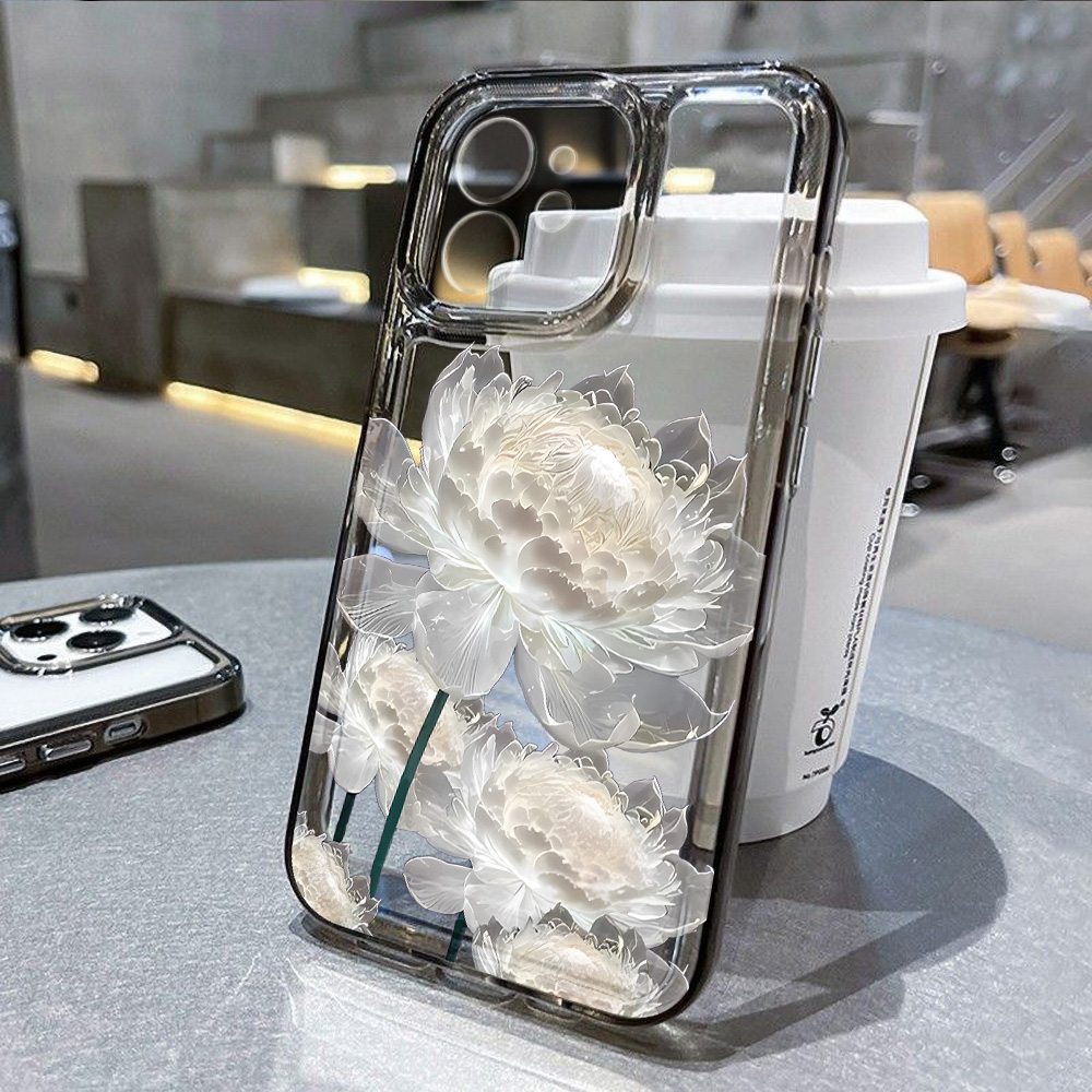 Capa Transparente de Flor de L - Phone Cases Dior avaliação e preço
