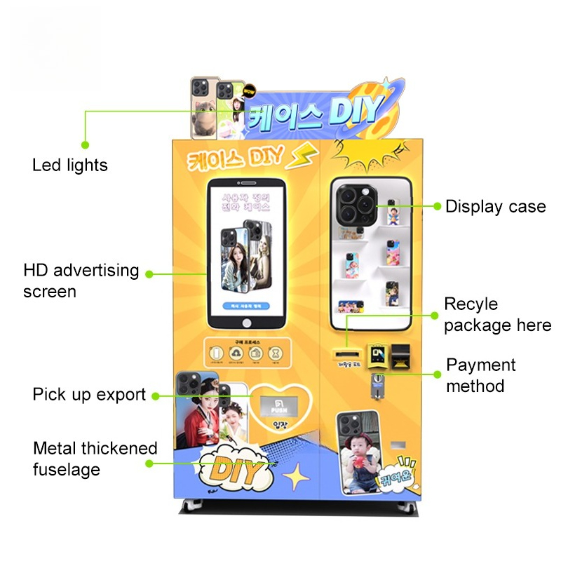 Máquina de Impressão de Capas  - Phone Cases Vending Machine avaliação e preço
